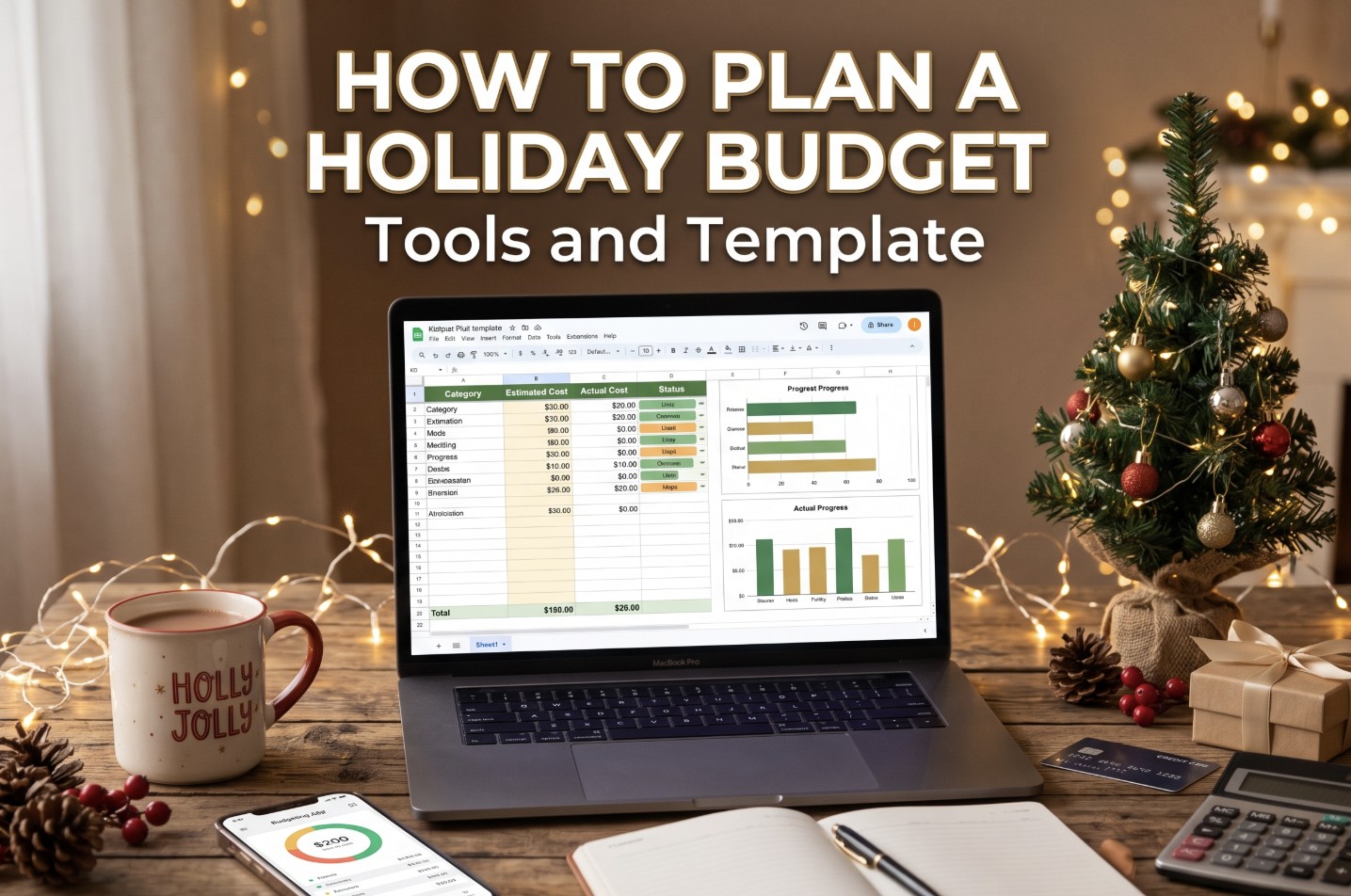 How to Plan a Holiday Budget: Tools and Template