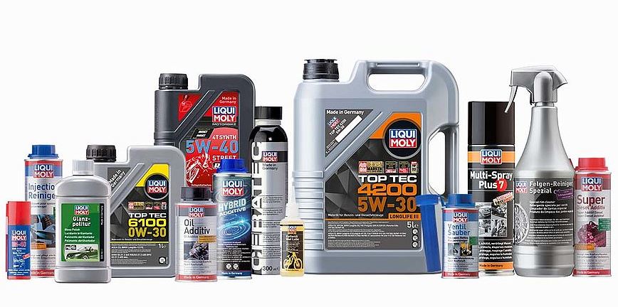 Liquid Moly Engine Oil range