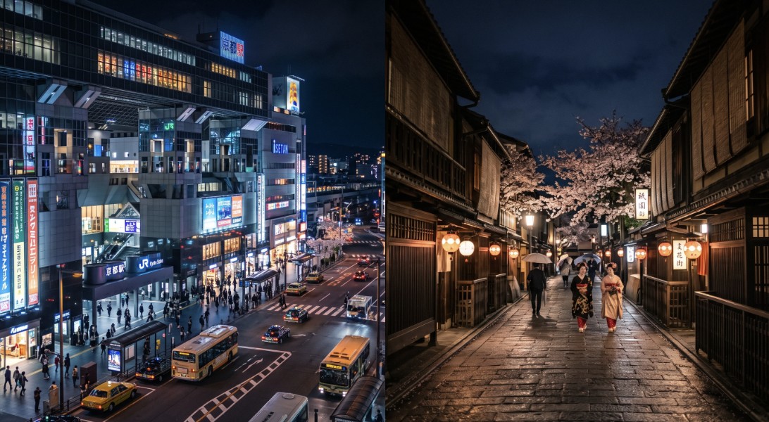 Kyoto Station vs Gion: Where to Stay