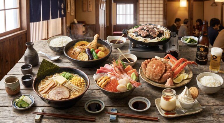 Top 10 Local Food Specialities in Sapporo, Japan