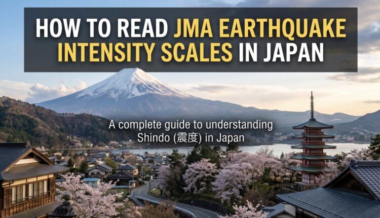 How to Read JMA Earthquake Intensity Scales in Japan