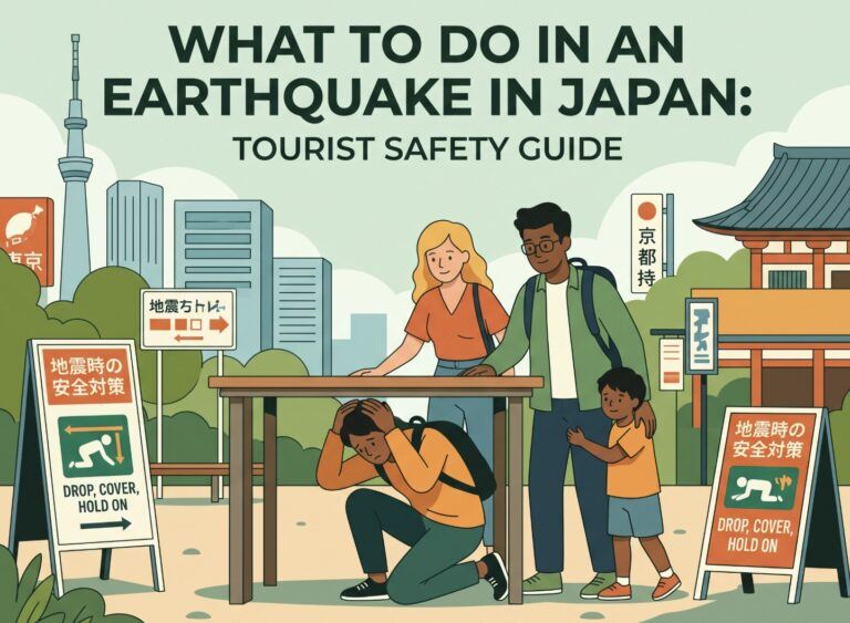 What to Do in an Earthquake in Japan: Tourist Safety Guide