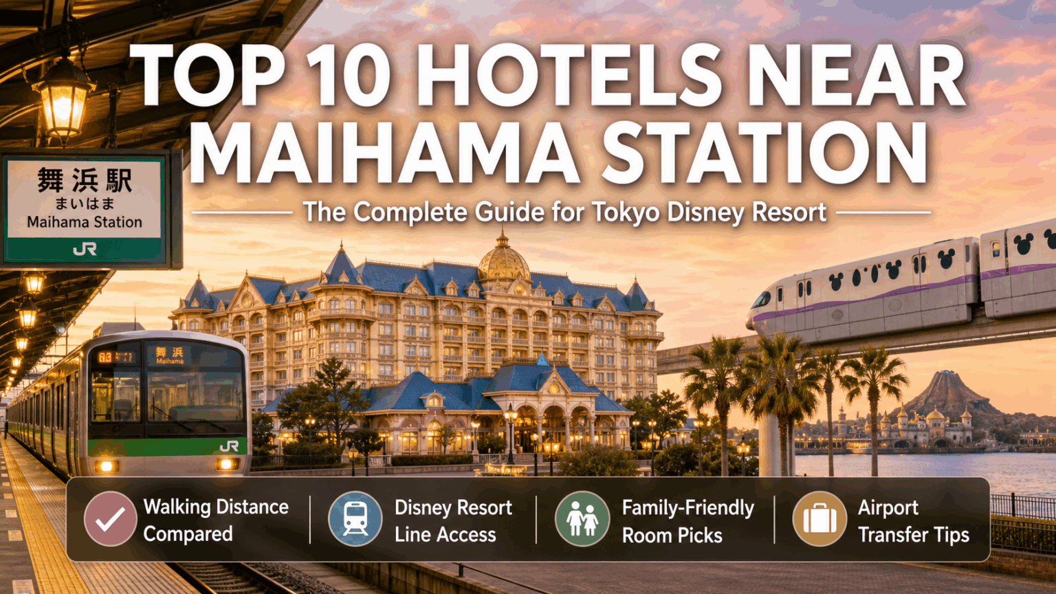 10 Best Family Hotels Near Maihama Station for Tokyo Disney Resort Top 10 Hotels Near Maihama Station for Tokyo Disney Resort